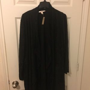 Cacique Black fleece wrap/ Black